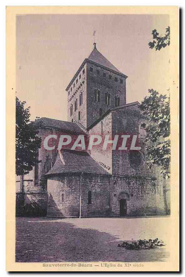 CPA Sauveterre de Bearn l'Eglise du XI siecle 