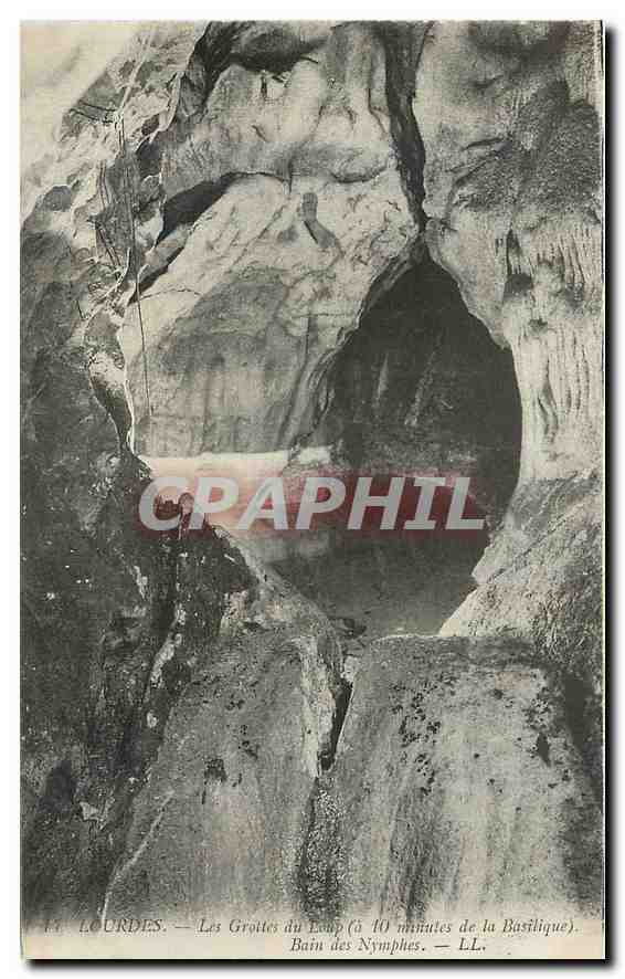 Lourdes — Les Grottes du Lemp (à 10 minutes de la Basilique) — Bain des Nymphes — LL.