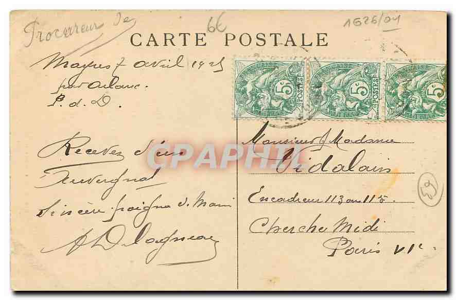 L'Auvergne — Ligne d'AmbeT à La Chaise-Dieu, Le Tunnel au-dessus du Merle — Éditeur Boy, AmbeT — Rückseite