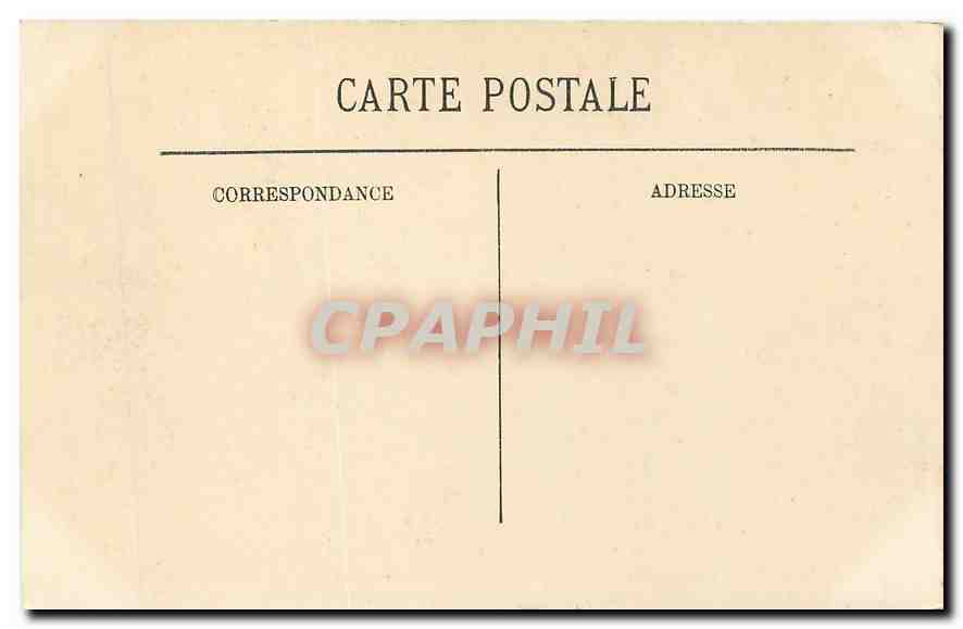 CPA Biarritz vue vers la Villa Belza  — Rückseite