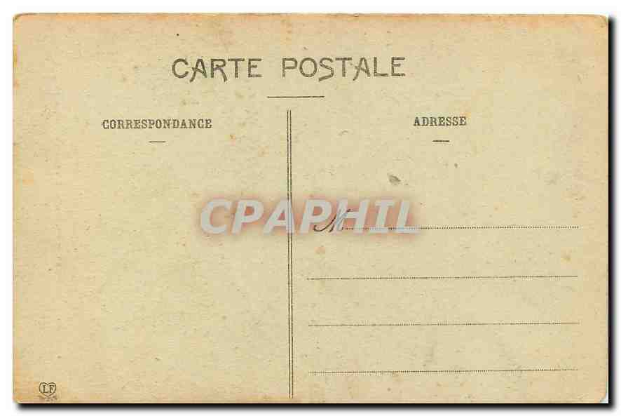 CPA Les Basees Pyrenees Eaux Bonnes Pont de l'Etablissement Ortheiq  — Rückseite