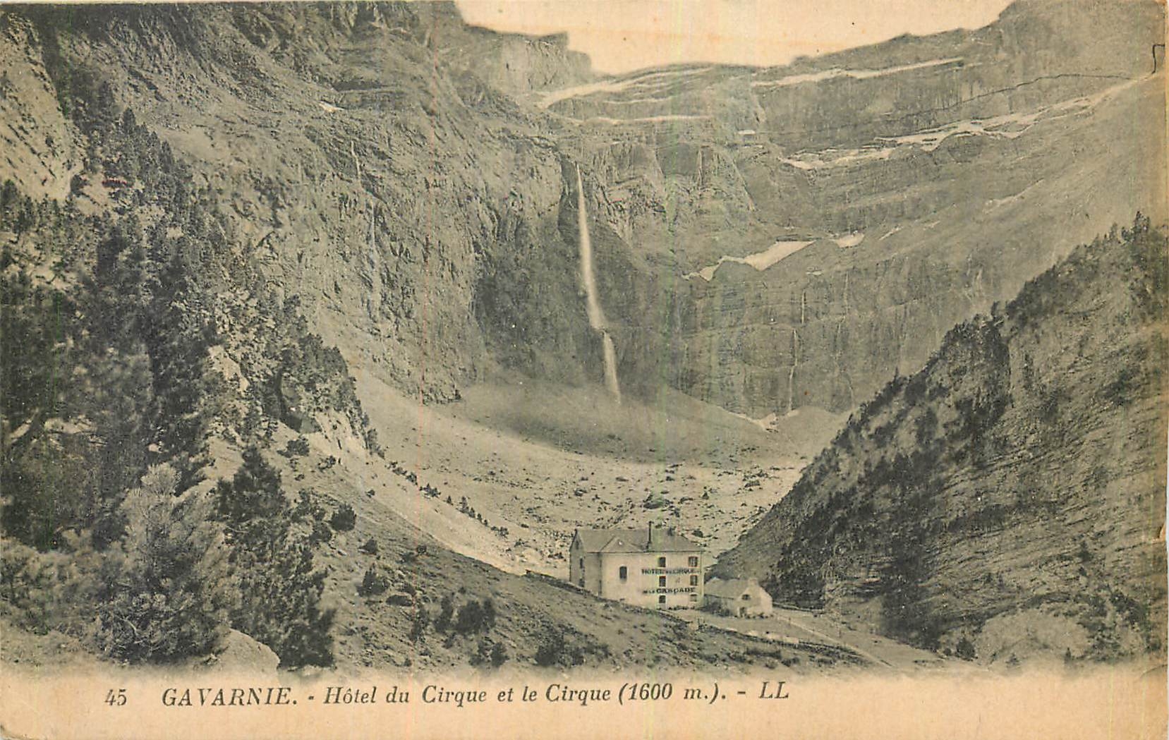 CPA Gavarnie Hotel du Cirque et le Cirque 