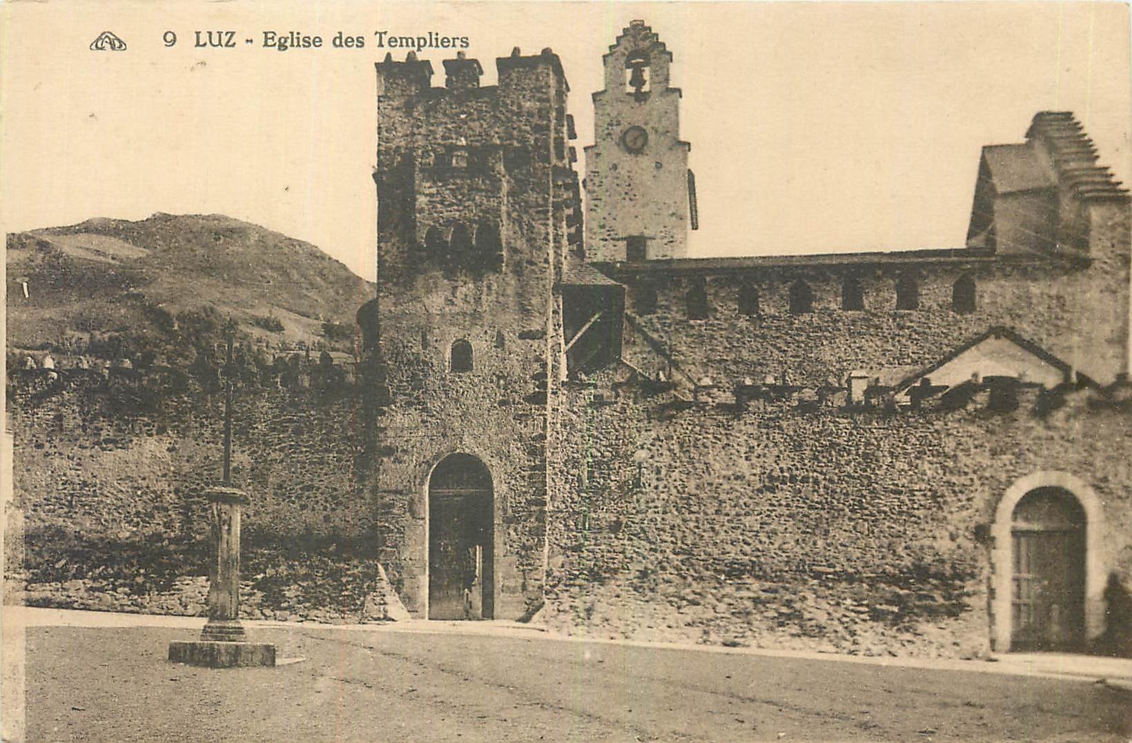CPA Luz Eglise des Templiers 