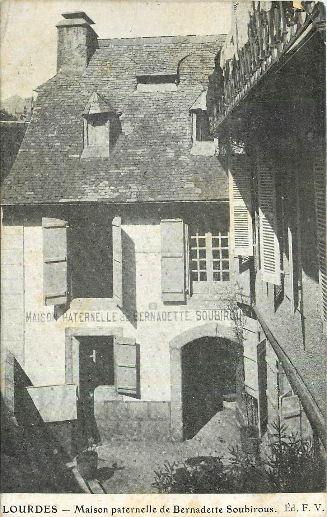 CPA Lourdes Maison Paternelle de Bernadette Soubirous 