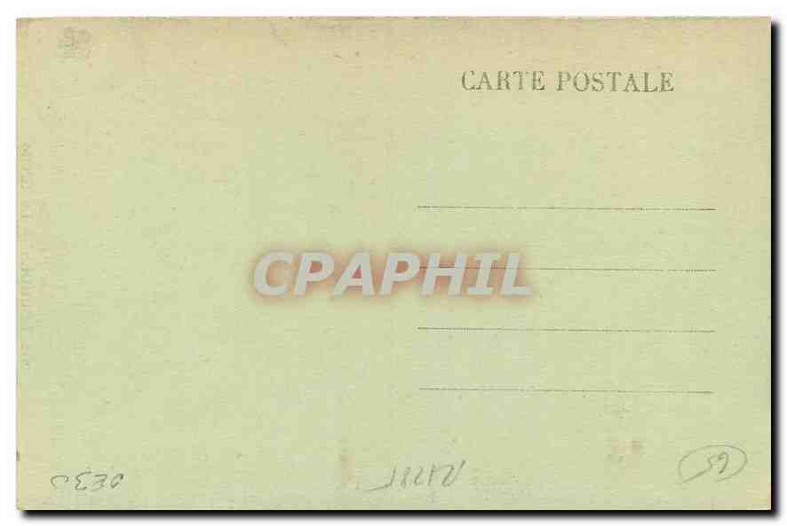 CPA Les Pyrenees Lourdes la Grotte  — Verso
