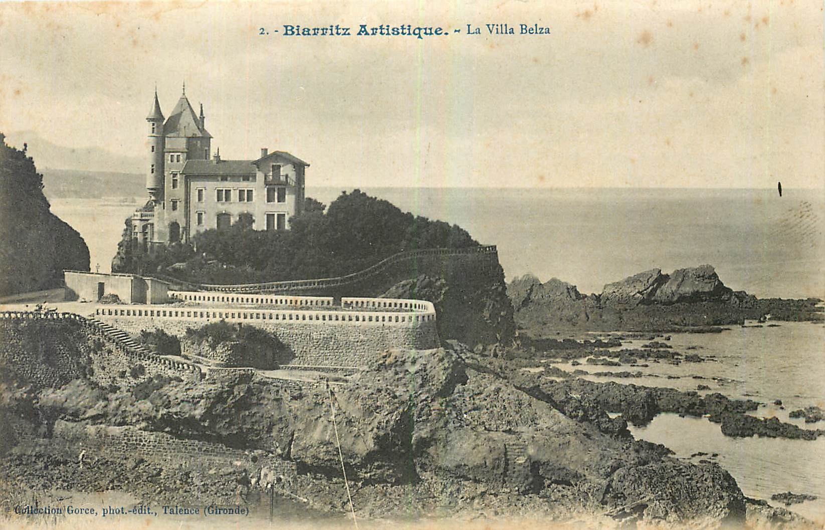CPA Biarritz Artistique la Villa Belza 