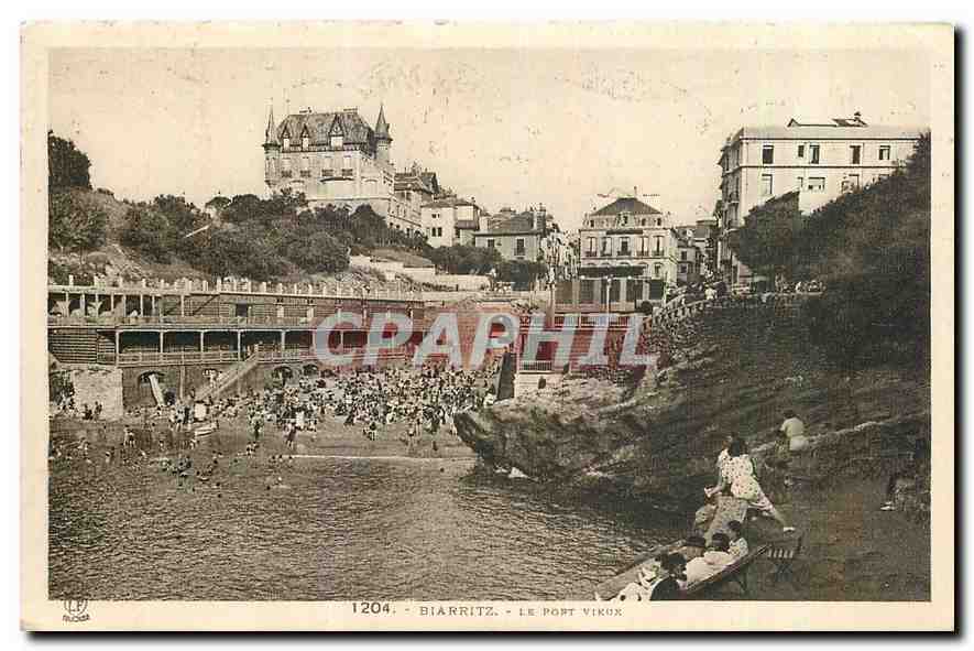 CPA Biarritz le Port Vieux 