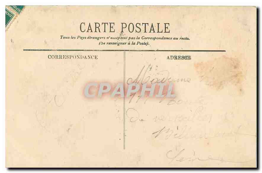 Biarritz — Le Rocher de la Vierge — LL. — Verso