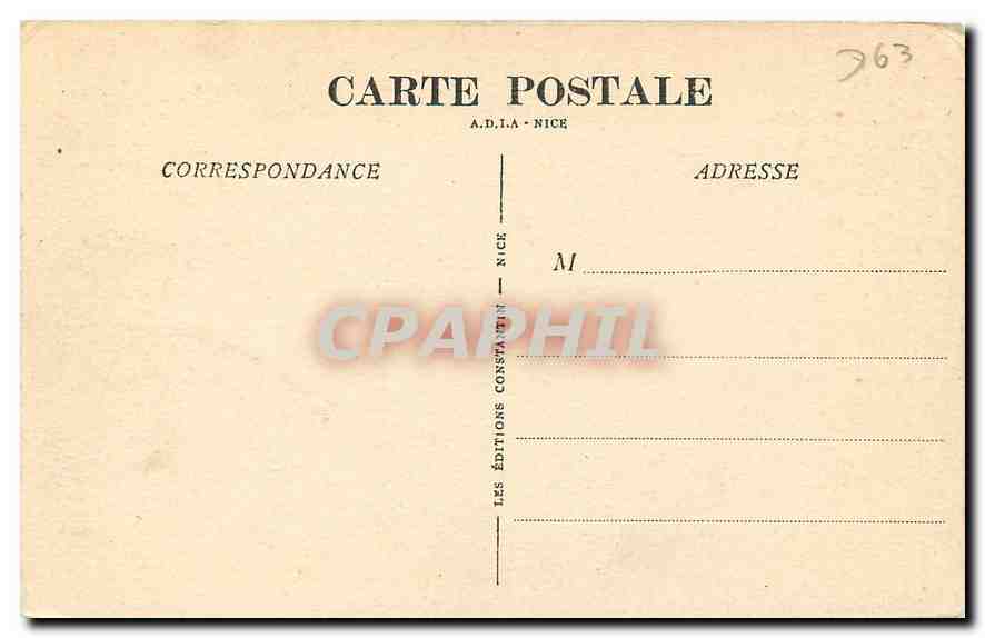 CPA La Bourboule Grand Hotel des Ambassadeurs  — Rückseite
