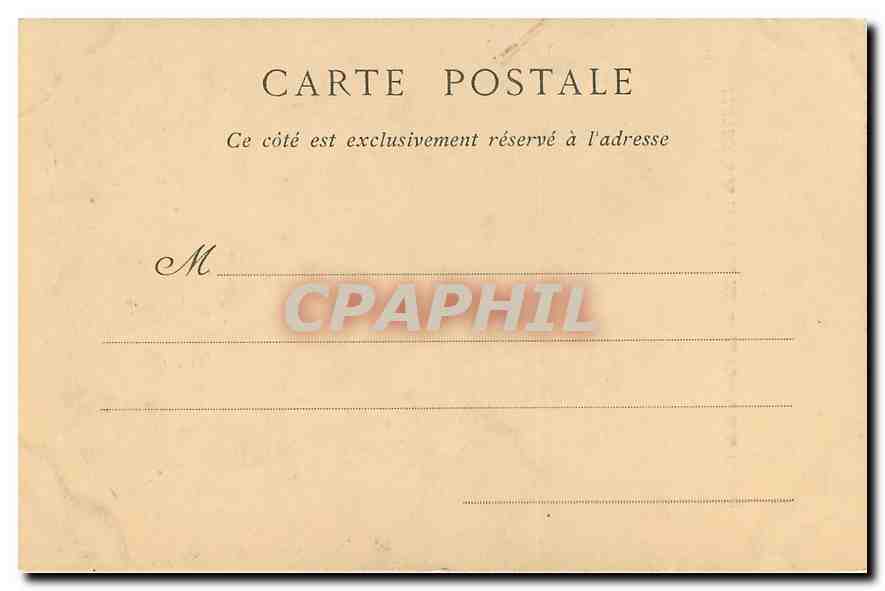 CPA Environs du Mont Dore La Cascade de la Verniere  — Verso