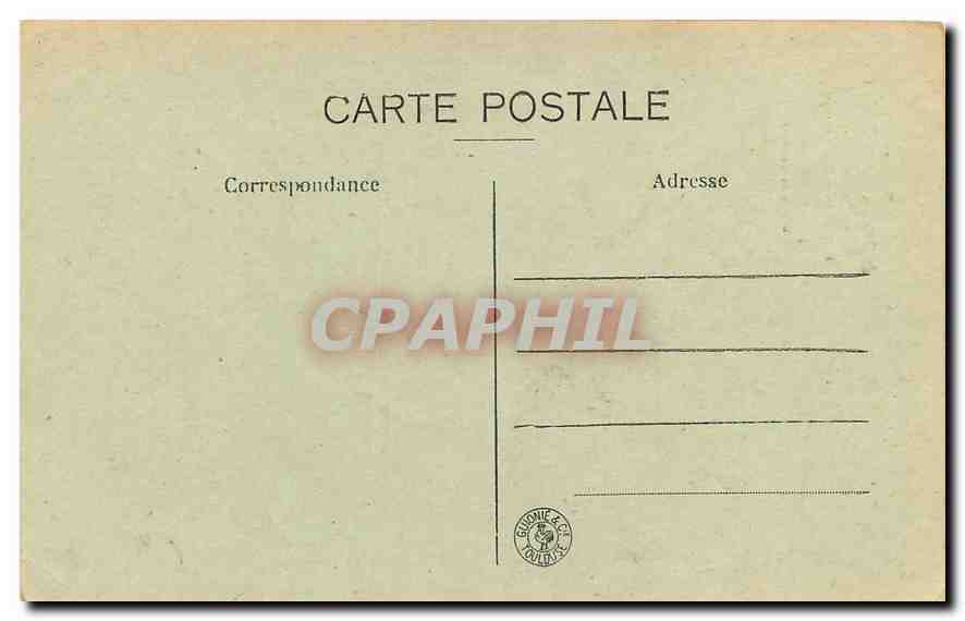 CPA Statue de Notre Dame de Monton Puy de Dome  — Verso