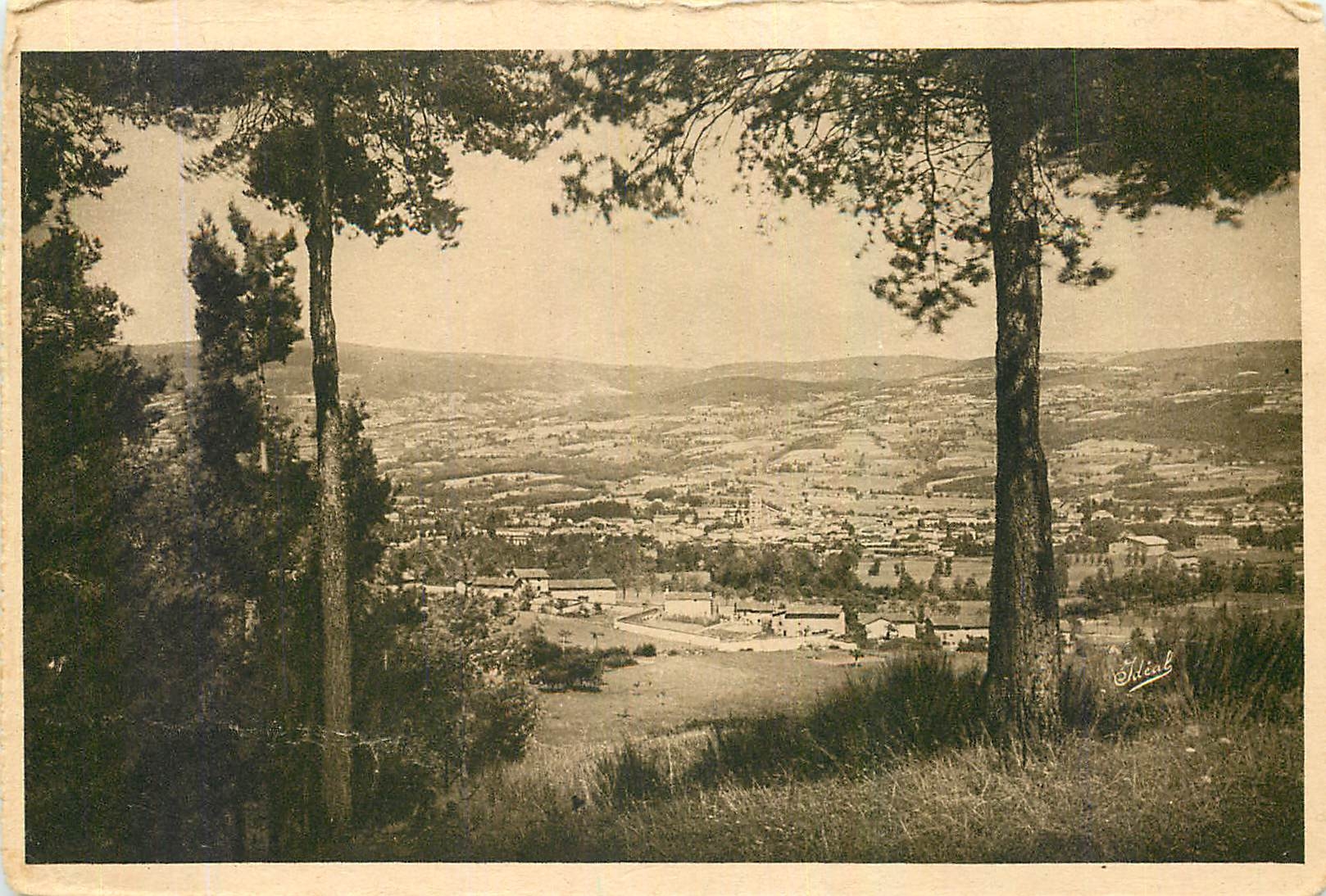 Panoramablick auf Sainte-Émilion — Verlag Shliab, Nr. 66