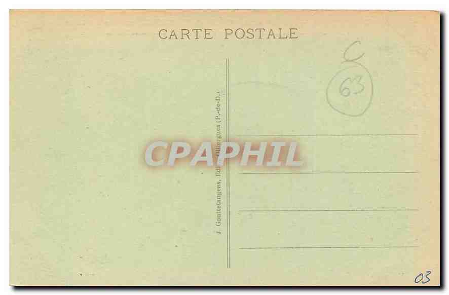 L'Auvergne - Gour de Tazenat (ancien cratère) - La Roche Servière (roche éruptive), Versant Nord — Verso