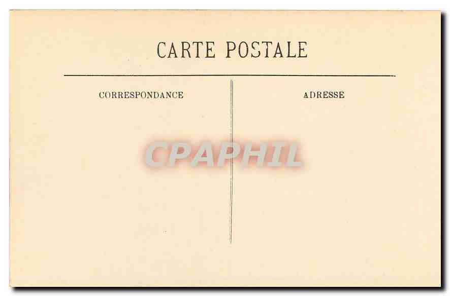 CPA Rambouillet Le Chateau cote sud  — Back