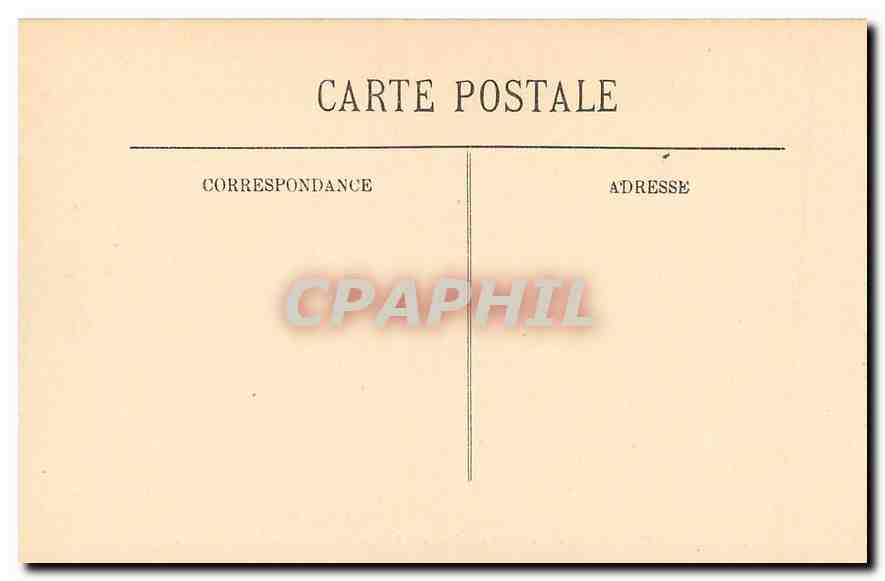 CPA Rambouillet Le Chateau Le Salon de Reception Ancien Conseil de Charles X  — Back