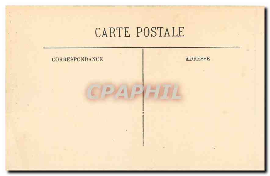 CPA Rambouillet Le Chateau Panneau des Boiseries du Cabinet de Travail du President de la Republique — Back