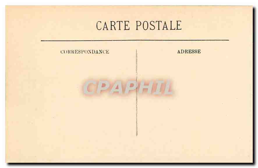 CPA Rambouillet Le Cabinet de Travail du President de la Republique  — Back