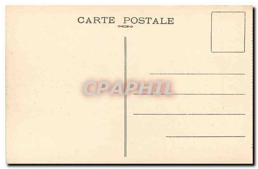 CPA Foret de Compiegne Clairiere de l'Armistice Monument du matin  — Rückseite
