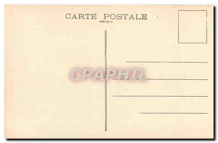 CPA Foret de Compiegne Clairiere de l'Armistice Emplacement du Wagon des Plenipotentiaires Allemands — Back