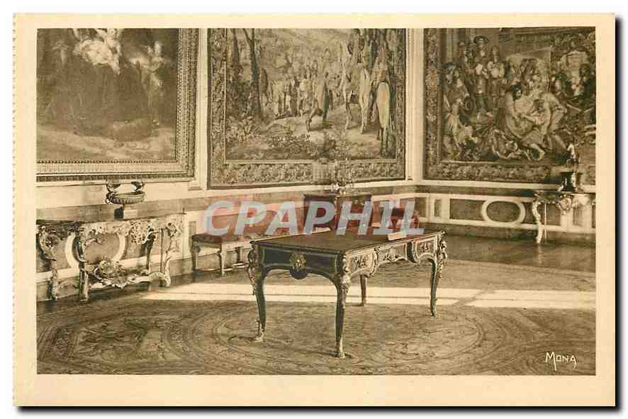 CPA Les Petits Tableaux de Versailles L'Antichambre ou Salle du Grand Couvert de la Reine La Table s