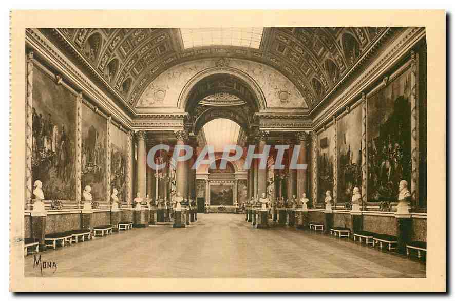 CPA Les Petits Tableaux de Versailles La Galerie des Batailles 