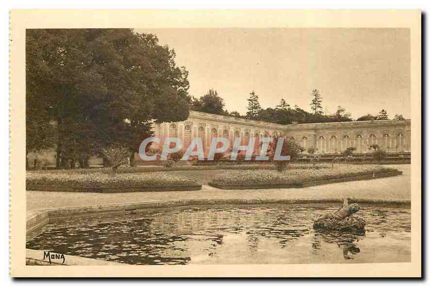 CPA Les Petits Tableaux de Versailles Le Palais et le Parc du Grand Trianon 