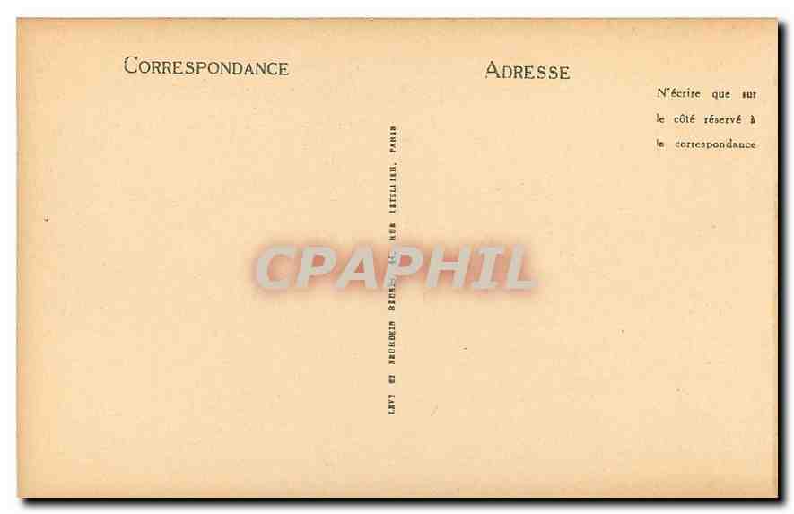 CPA Eglise de Mozac Stalles des Moines Cote Epitre Curieuses misericordes  — Verso