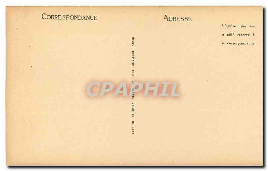 CPA Eglise de Mozac Chasse de St Calmin email champleve de Limoges Contient les reliques de St Calmi — Verso