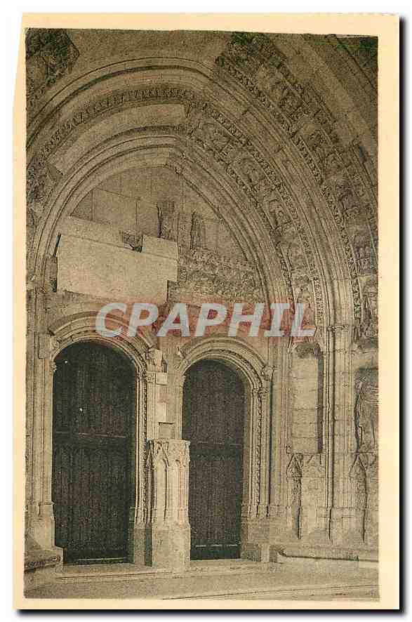 CPA Avignon Palais des Papes Porte de la Grande Chapelle 