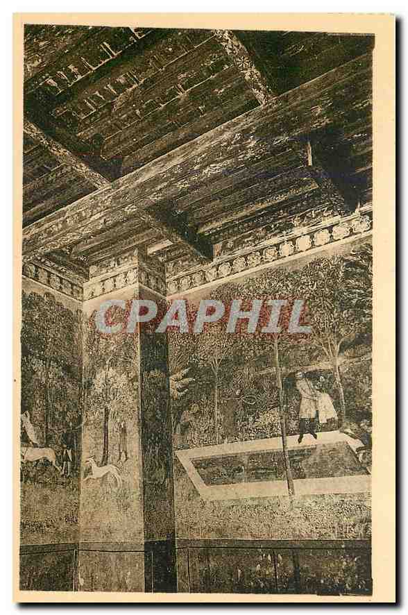 CPA Avignon Palais des Papes Tour de la Garde Robe Les Fresques 