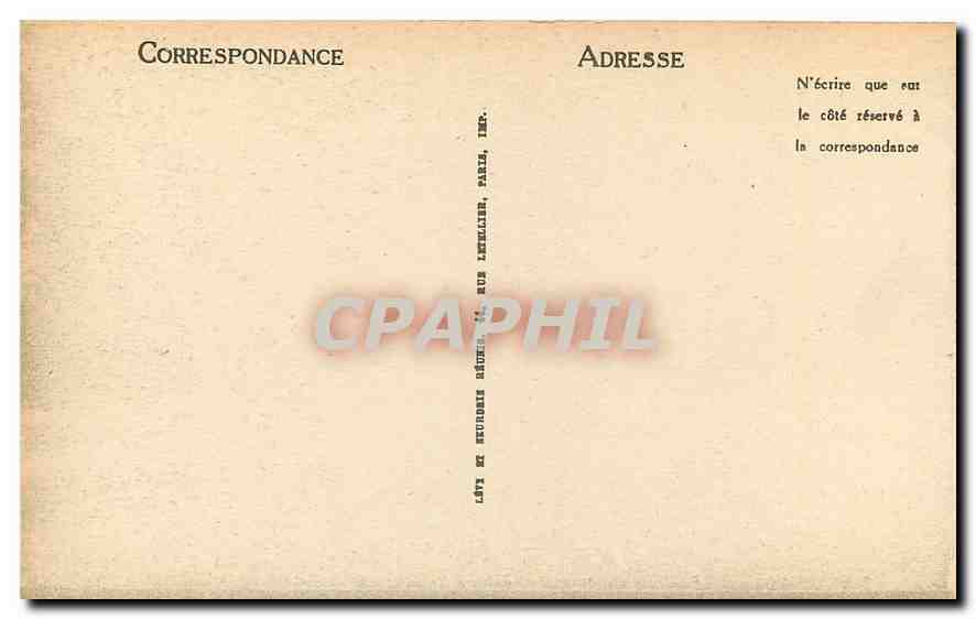 CPA Rambouillet Le Chateau La Tour Francois I  — Back