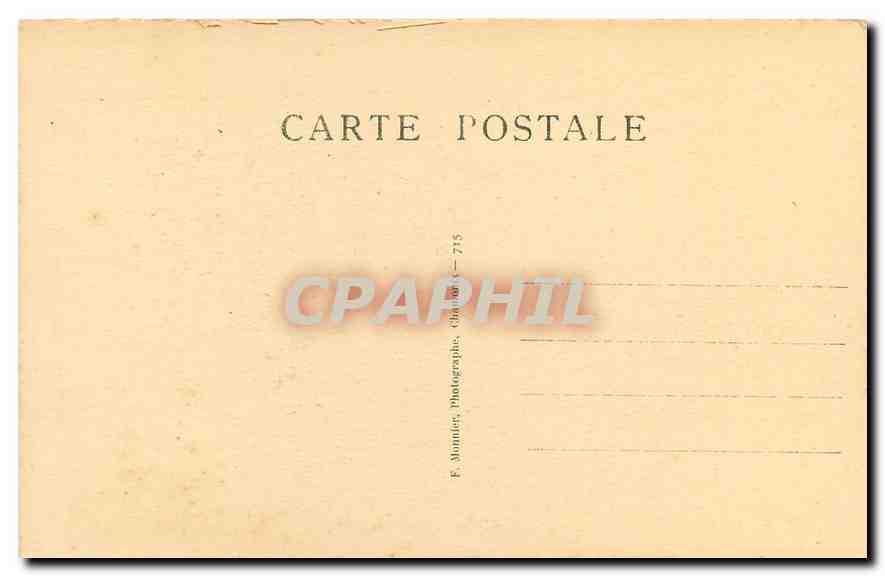 CPA Vallee du Giffre Croix de Salvagny et Pointe de Sales  — Back