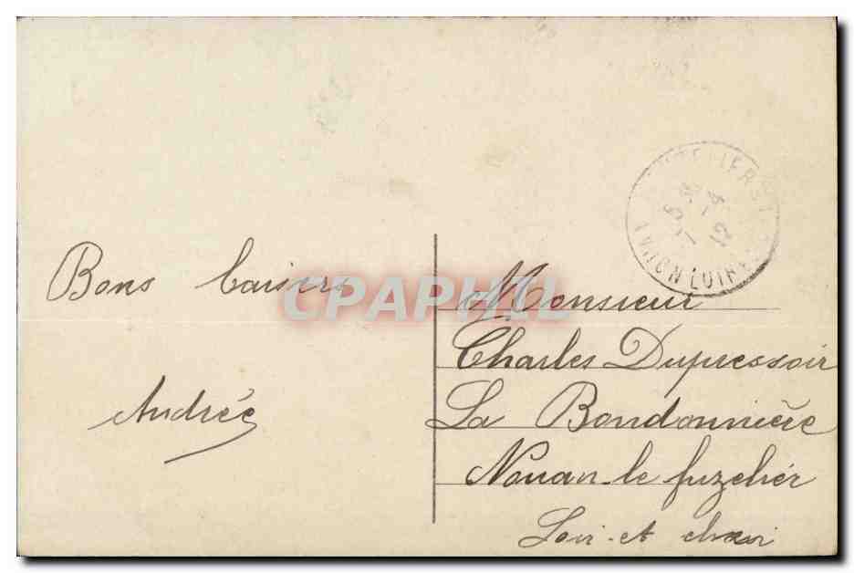 Fantaisie CPA Enfants Bonnes Paques oeufs — Rückseite