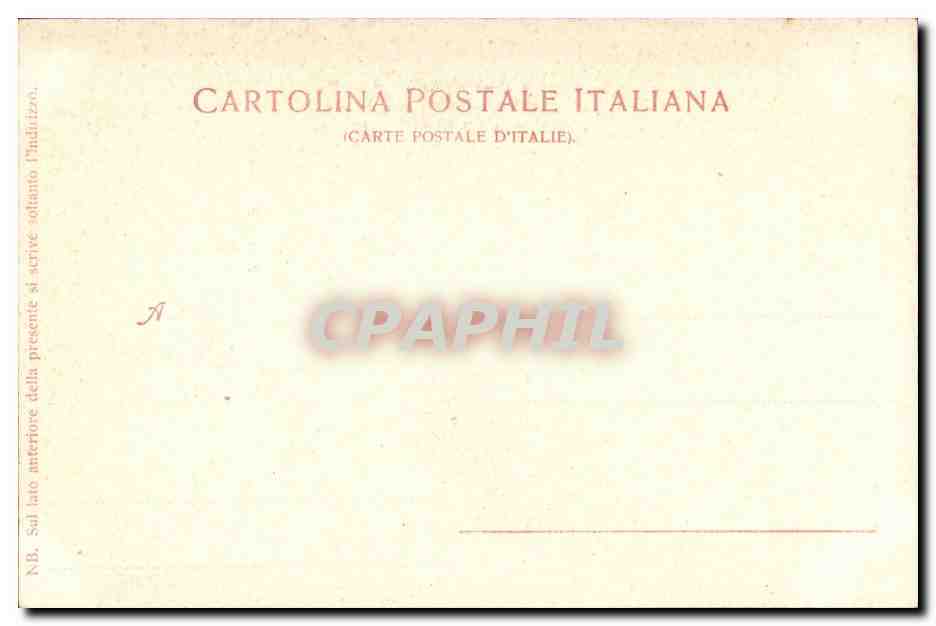 italie italia Genova CPA Palazzo Tursi gia Grimaldi ora Municipio L'esterno — Rückseite