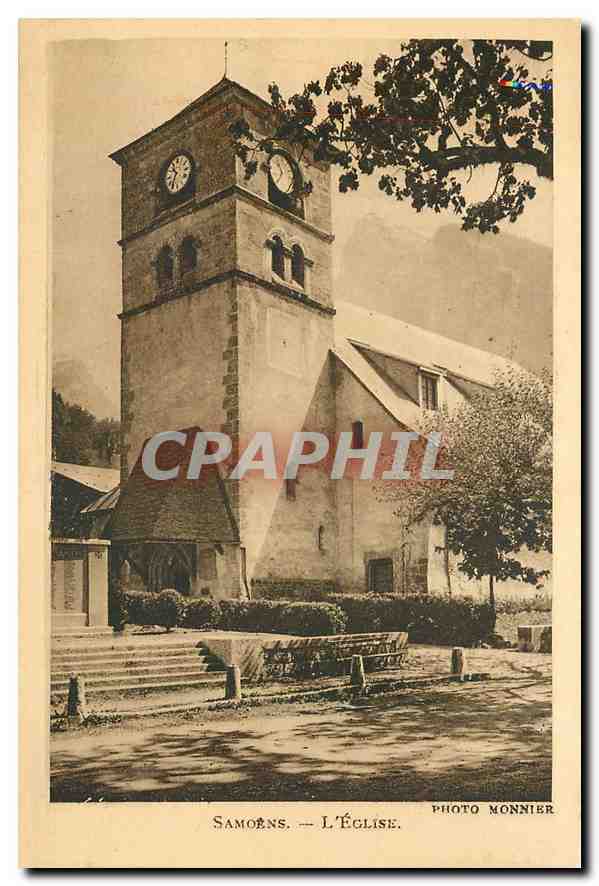 CPA Samoens L'Eglise 