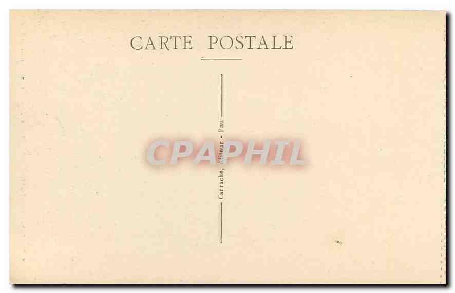 CPA Betharram Lestelle XIII Station Jesus rencontre sa Mere  — Rückseite