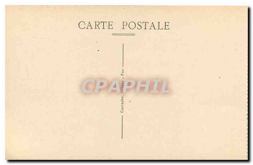CPA Betharram Lestelle V Station Chapelle St Louis  — Rückseite