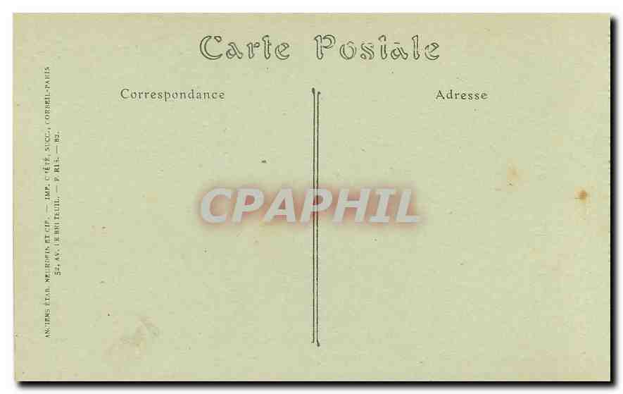 CPA Arcy sur Cure Les Grottes le Cabinet du Prince et le Cierge Pascal  — Back
