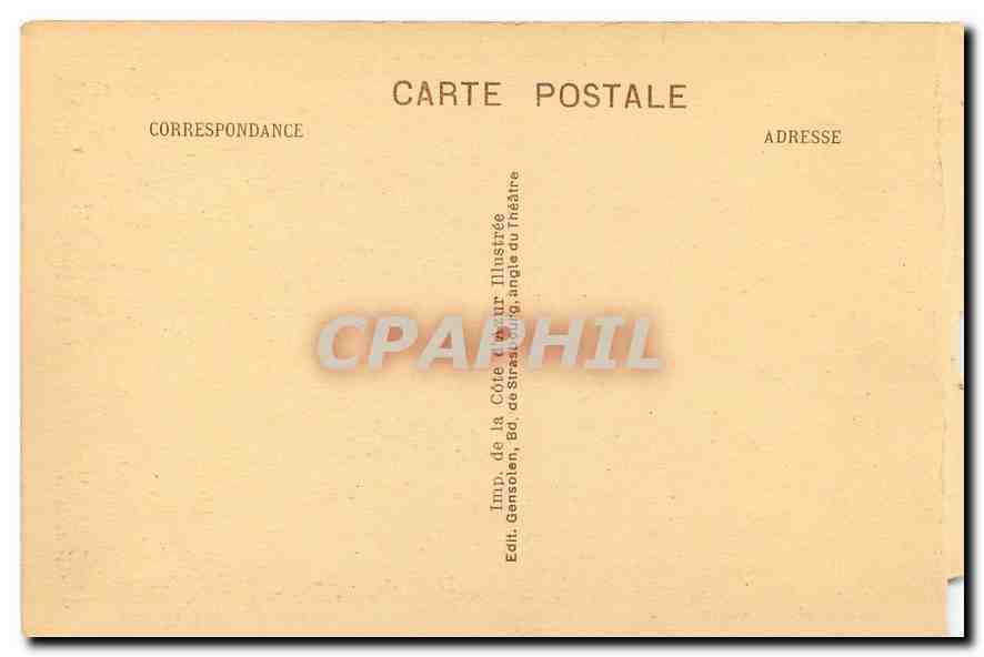 CPA Cote d'Azur Toulon La Place de la Liberte  — Rückseite