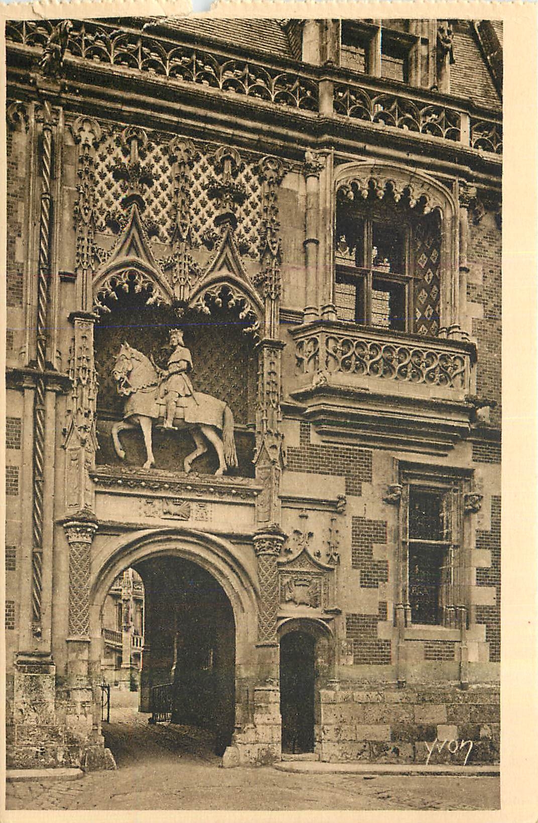 Château de Blois — Aile Louis XII — Le Portail — Édition d'Art YVON