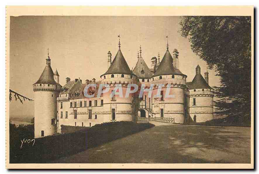 CPA La Douce France Chateaux de la Loire Chateau de Chaumont sur Loire 