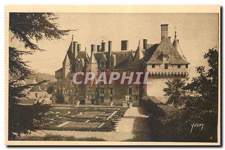 CPA La Douce France Chateaux de la Loire Chateau de Langeais 