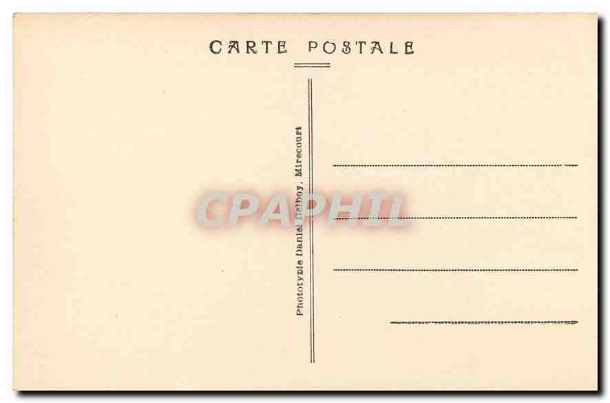 CPA Chaumont l'Hotel de Ville  — Rückseite