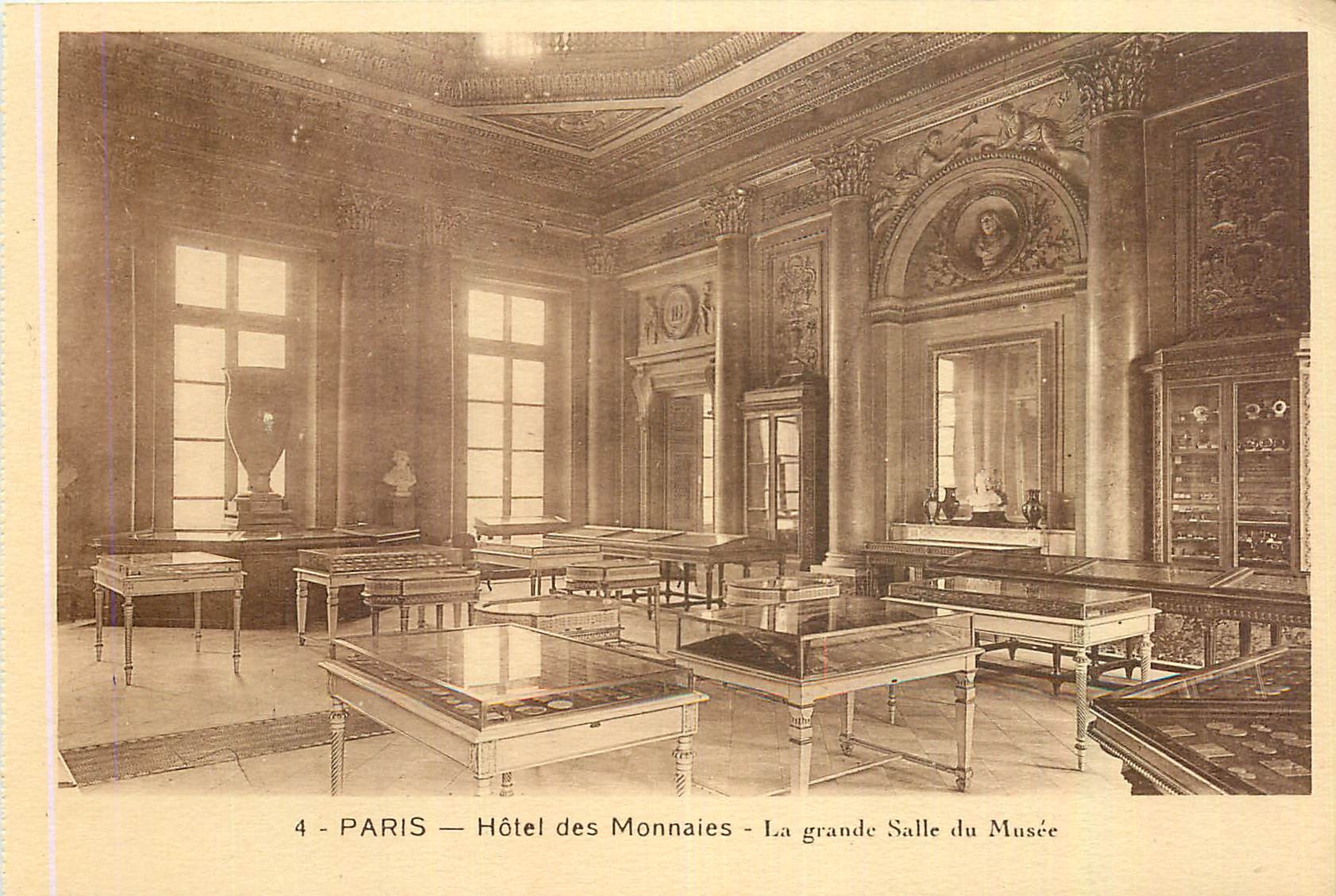 CPA Paris Hotel des Monnaies La grande Salle du Musee 