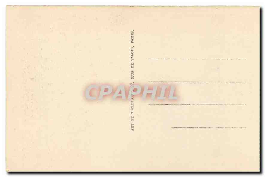 CPA Paris Le Tombeau de Napoleon I  — Verso