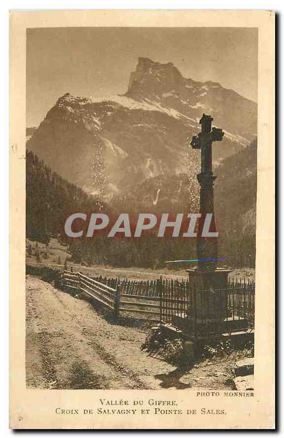 CPA Vallee du Giffre Croix de Salvagny et Pointe de Sales 