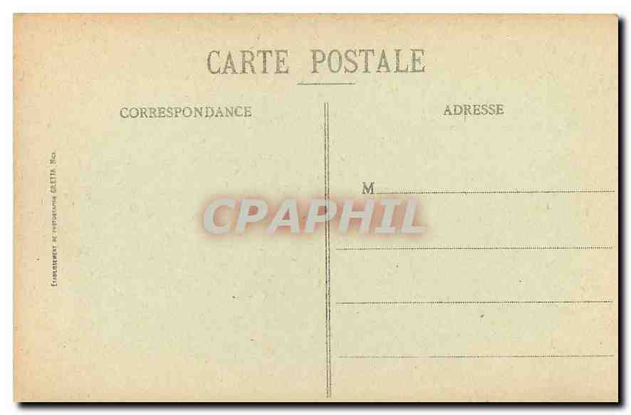 CPA Cannes Les Mouettes sur la Plage et Hotel Cariton  — Rückseite