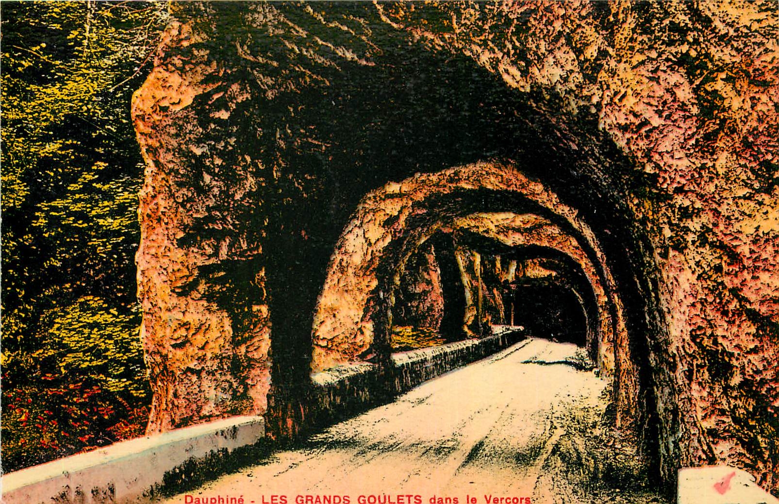 CPA Dauphine Les Grands Goulets dans le Vercors 