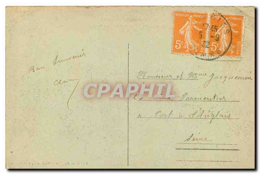 CPA Guillemont Somme Ce qui restait du Village a la fin de la Guerre Militaria — Back