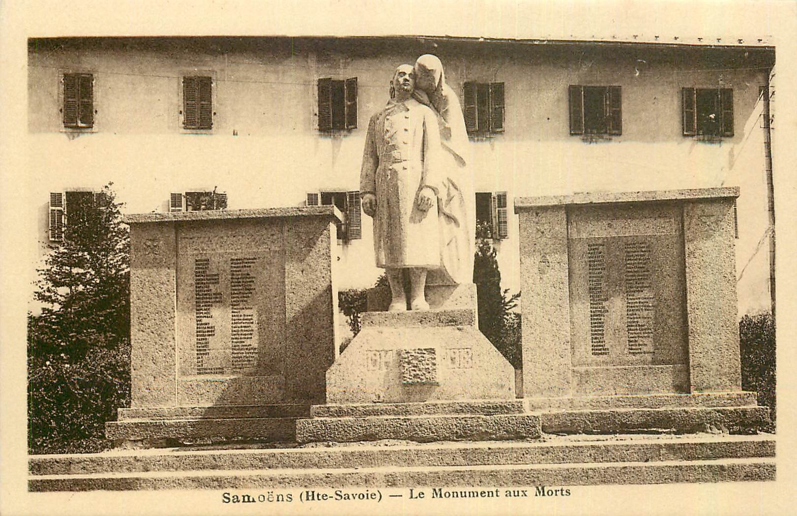 Samoëns (Hte-Savoie) — Le Monument aux Morts